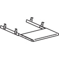 HON Slide-Away Keyboard Platform, Laminate, 21.5w x 10d, Harvest