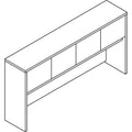 HON Foundation Hutch with Doors, Compartment, 72w x 14.63d x 37.13h, Pinnacle