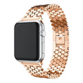 Apple Watch Stainless Steel Strap - Sleek Fish-Scale Design by BandsCo Straps