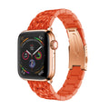 Resin Watchband Strap For Apple Watch Band Series 11/10/9/8/7/6/5/4/ SE / Ultra 1/2/3 by Arleathercraft