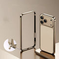 Aluminum Metal Frame Heat Dissipation Shockproof Protective Phone Case for iPhone 17 Pro Max by Merch Section