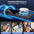 Magnetic Wireless Charging Case With Camera Frame Holder For Samsung Galaxy Z Flip 7 by Merch Section