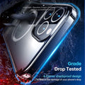 Magnetic Clear Shockproof Phone Case with Kickstand for iPhone 17 16 15 14 Pro Max 13 12 11 Mini Plus by Merch Section