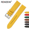 Samsung Galaxy Watch Leather Strap - Premium Classic Design by BandsCo Straps