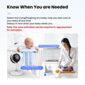 3MP Wireless Smart AI Home Security Camera – Two-Way Audio, Motion Detection, Night Vision by DailySale