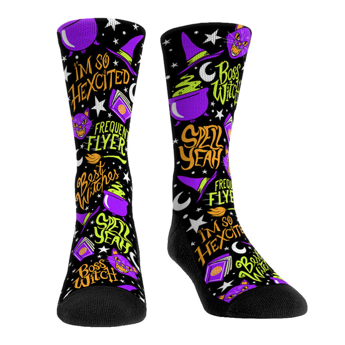 Witch All-Over by Rock 'Em Socks