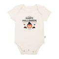graphic bodysuit | halloween pumpkin by Finn + Emma