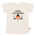 graphic tee | halloween pumpkin by Finn + Emma