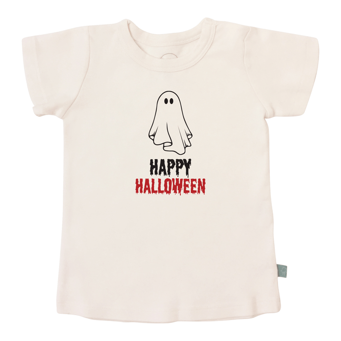 graphic tee | happy halloween ghost by Finn + Emma