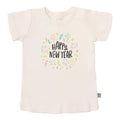 graphic tee | happy new year by Finn + Emma
