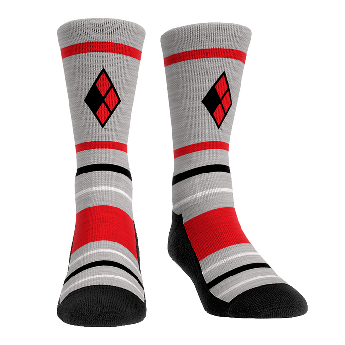 Harley Quinn - Classic Stripes by Rock 'Em Socks
