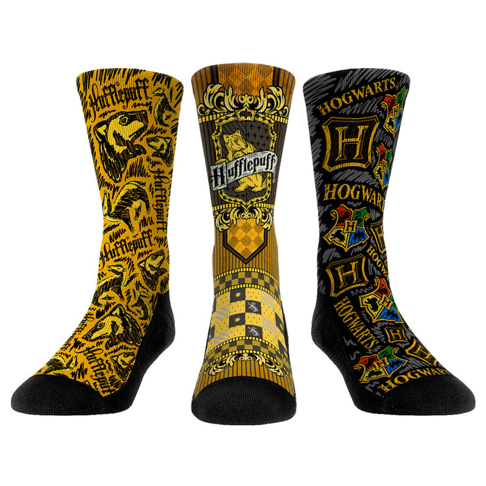 Hufflepuff - 3-Pack by Rock 'Em Socks
