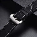 Samsung Galaxy Watch Leather Band - Classic Genuine Design by BandsCo Straps