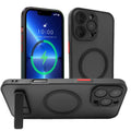 Magnetic Matte Shockproof Cover with Kickstand for iPhone 17 Air 16 Pro Max 15 14 13 12 Plus 11 Case by Merch Section
