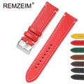 Samsung Galaxy Watch Leather Strap - Premium Classic Design by BandsCo Straps