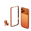Aluminum Metal Frame Heat Dissipation Shockproof Protective Phone Case for iPhone 17 Pro Max by Merch Section