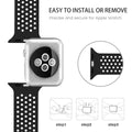 Silicone Apple Watch Band Series 11/10/9/8/7/6/5/4/ SE / Ultra 1/2/3 by Arleathercraft