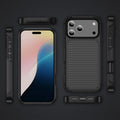 Anti-Slip Drop Protection Shockproof Hard PC Soft TPU Phone Case for iPhone 17 by Merch Section