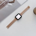 Apple Watch Stainless Steel Band - Luxury Diamond Design by BandsCo Straps