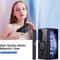 Matte Magnetic Phone Case for Samsung Galaxy Z Fold 7 Full Cover Translucent Case with Magnet by Merch Section