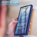 360 Full Body Clear TPU Shockproof Slim Phone Case With Screen Cover For Samsung Galaxy S25 Ultra by Merch Section