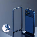 Aluminum Metal Frame Heat Dissipation Shockproof Protective Phone Case for iPhone 17 Pro Max by Merch Section
