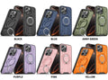 Designer Anti-Fall Luxury Hidden Bracket Magnetic Phone Case for iPhone 11 12 13 Pro 14 15 Plus 16 17 Pro Max by Merch Section