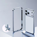 Aluminum Metal Frame Heat Dissipation Shockproof Protective Phone Case for iPhone 17 Pro Max by Merch Section