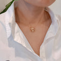 Heart Of Shine Fine Work Necklace