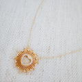 Heart Of Shine Fine Work Necklace