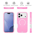 Shockproof Transparent Magnetic 3-in-1 Phone Case for iPhone 17 Pro by Merch Section