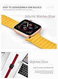 Leather Apple Watch Band Series 11/10/9/8/7/6/5/4/ SE / Ultra 1/2/3 by Arleathercraft