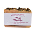 Natural Goat Milk Soap | Exfoliating Scrub | Hello Beautiful AM Cleanse by Fern Valley Soap