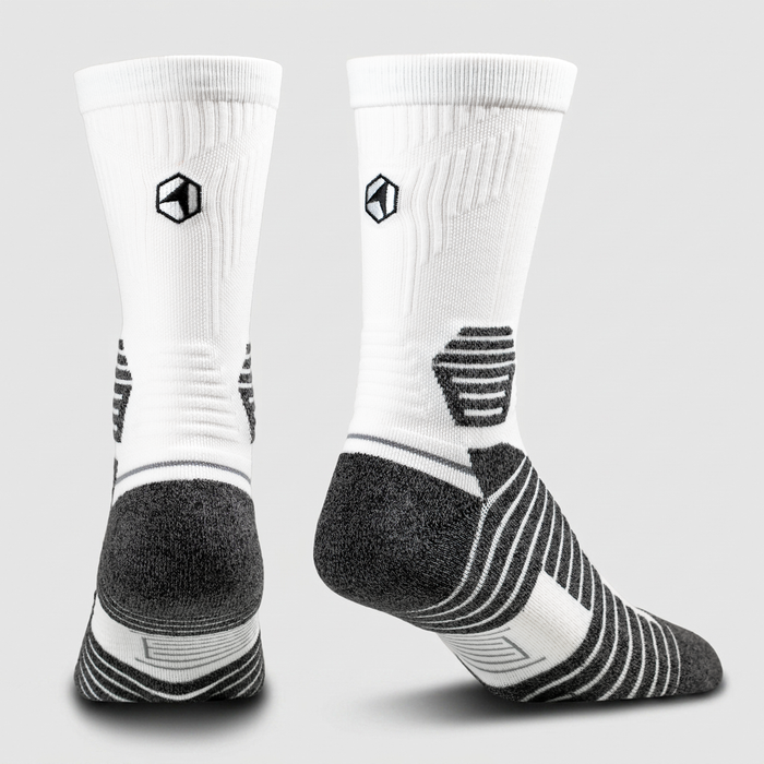 Hex Performance - Basics - Crew (White) by Rock 'Em Socks