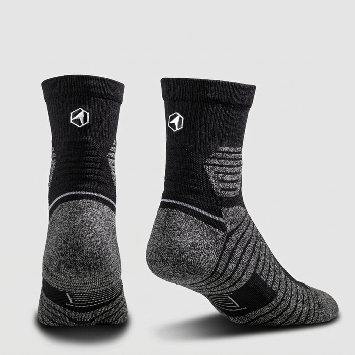 Hex Performance - Basics - Quarter (Black) by Rock 'Em Socks