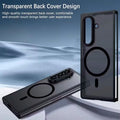Matte Magnetic Phone Case for Samsung Galaxy Z Fold 7 Full Cover Translucent Case with Magnet by Merch Section
