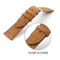 Samsung Galaxy Watch Suede Leather Strap - Stylish Comfort by BandsCo Straps