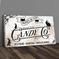 Honey Bunny Candy Company Sign by Tailored Canvases