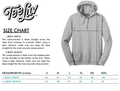 Coors Banquet Beer Double Sided Graphic Hooded Sweatshirt - Navy Blue by Tee Luv