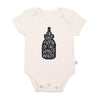 graphic bodysuit | house white
