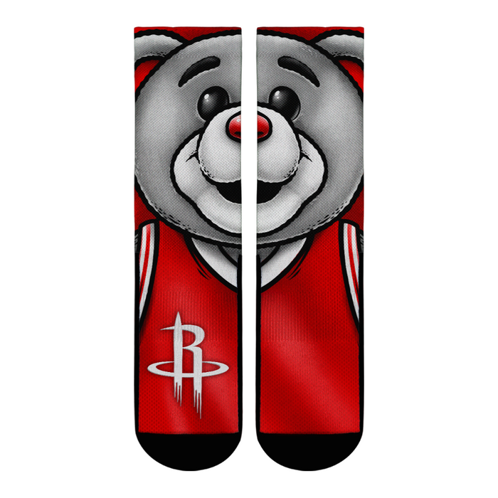 Houston Rockets - Split Face Mascot by Rock 'Em Socks