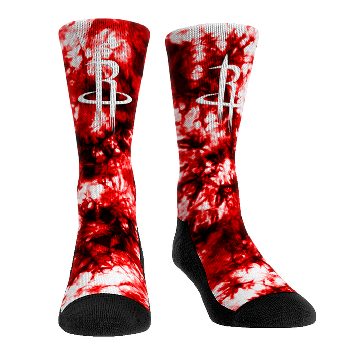 Houston Rockets - Team Tie Dye by Rock 'Em Socks