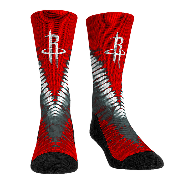 Houston Rockets - V Shape Tie Dye by Rock 'Em Socks
