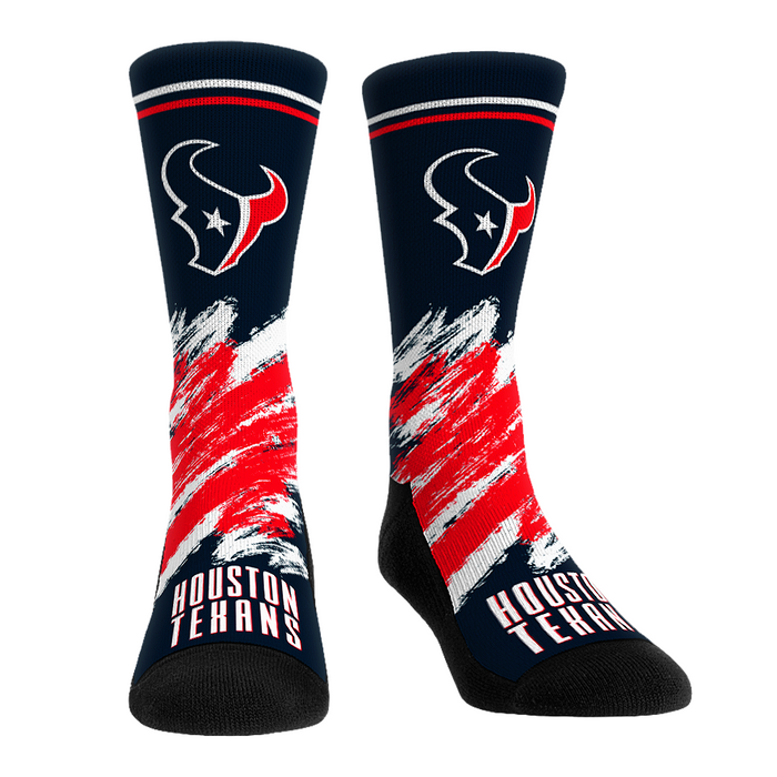 Houston Texans - Throwback Paint by Rock 'Em Socks