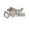 long sleeve graphic bodysuit | howdy christmas by Finn + Emma