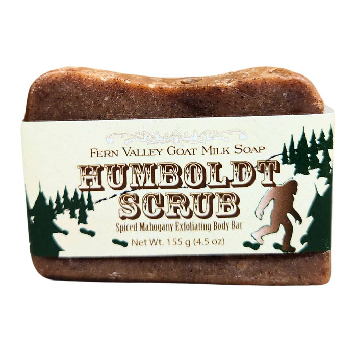 Natural Goat Milk Soap | Exfoliating Body Bar | Humboldt Scrub by Fern Valley Soap
