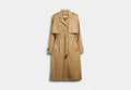 Coach Lightweight Overcoat With Signature Lining, Size Medium by Vanessa Jane