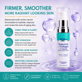 Hyaluronic Acid Face Serum with Collagen Peptides & 5% Niacinamide – Anti-Aging Serum for Fine Lines, Wrinkles & Firmness 1 oz by TriDerma MD