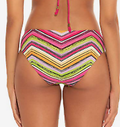 Becca by Rebecca Farah Reversible Ribbed Hipster Bikini Bottoms, Size Medium by Vanessa Jane
