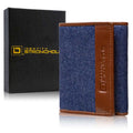 Men's Slim RFID Trifold Wallet with ID by ID Stronghold